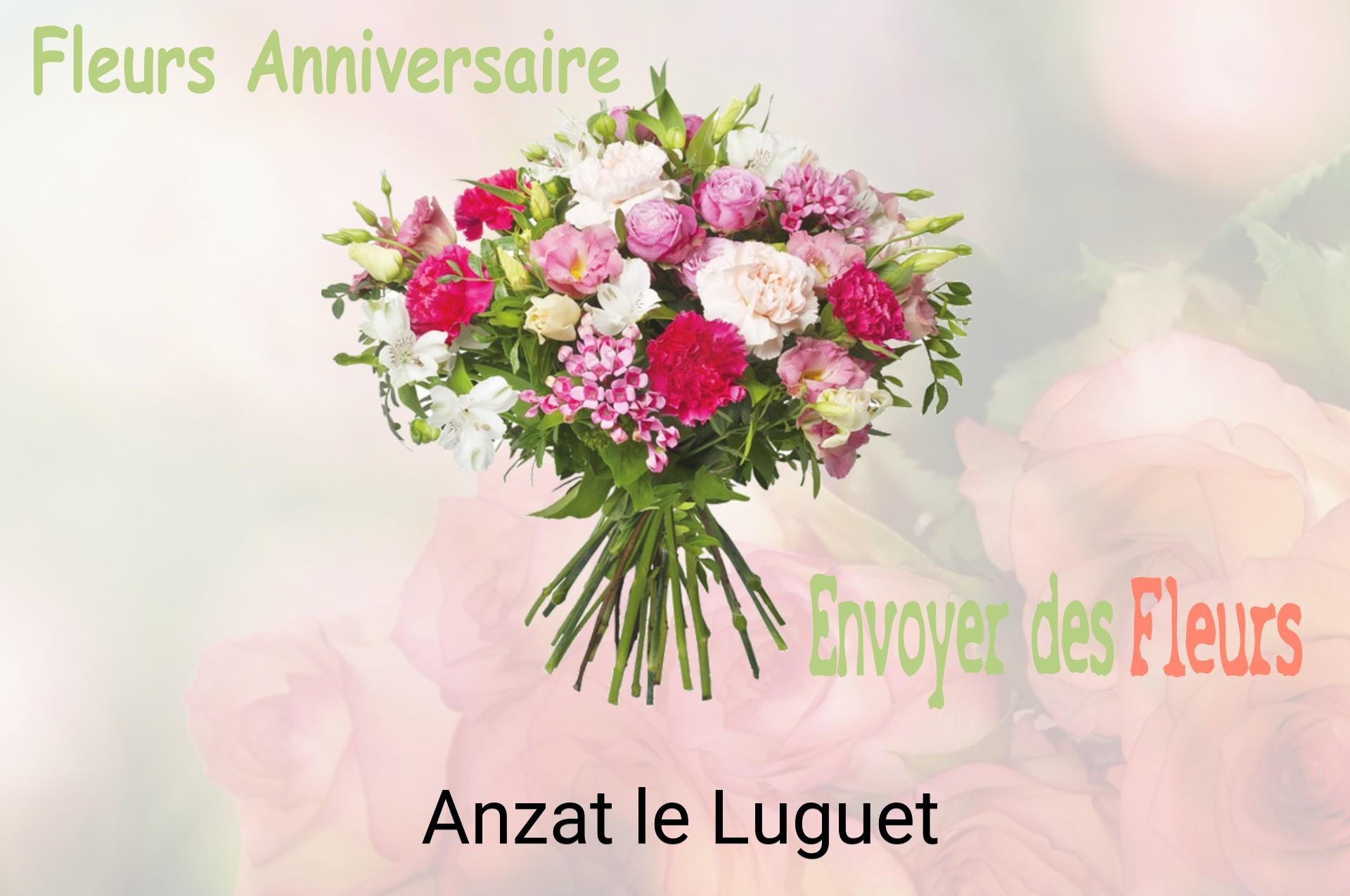 Bouquet de fleurs d’anniversaire livré à Anzat-le-Luguet